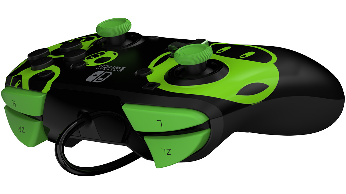 特別セーフ REMATCH Wired Controller: 1-Up Glow in the Dark - Nintendo Nintendo Switch